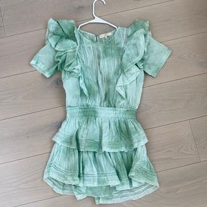 love shack fancy petite mint green dress